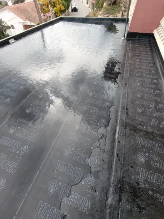 Telas asfálticas para impermeabilizar