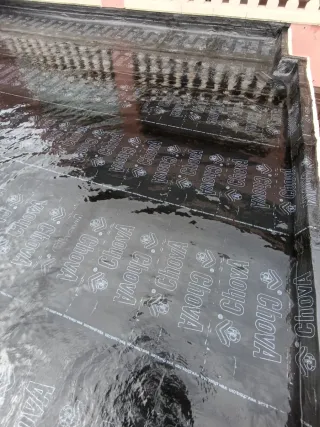 Telas asfálticas para impermeabilizar