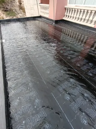 Telas asfálticas para impermeabilizar