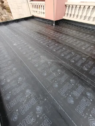 Telas asfálticas para impermeabilizar