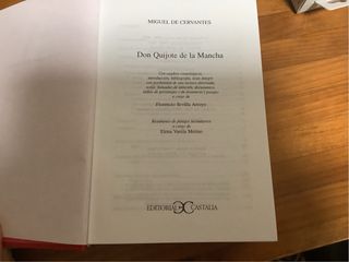 Don Quijote de la Mancha . (Selecciones Castali...