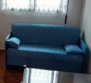 Sofá Cama Azul