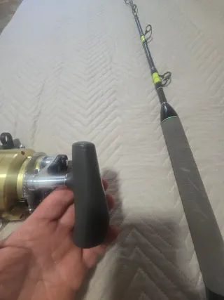 Equipo de pesca curricán y brumeo