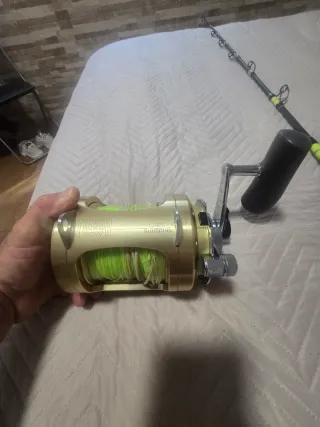 Equipo de pesca curricán y brumeo