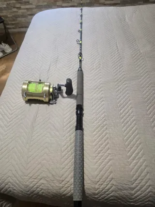 Equipo de pesca curricán y brumeo