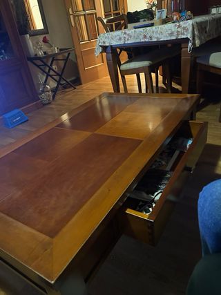 Mesa de centro de madera