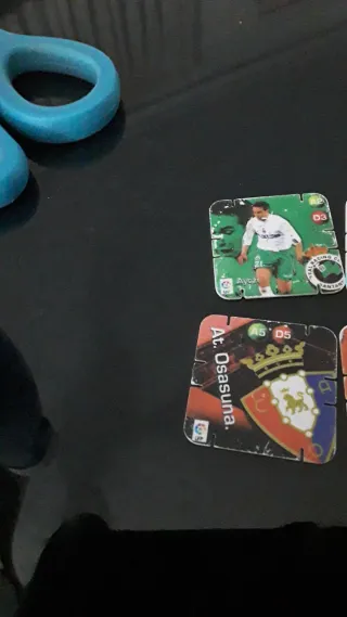 6 Tazos Grefusa Fútbol Equipos distintos