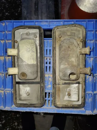 Pilotos  coches antiguos Seat Toledo, Renault 5,12