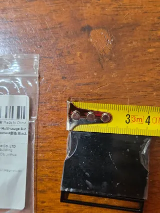 Fibbia per cintura nera