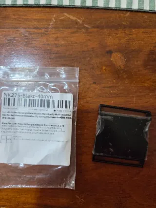 Fibbia per cintura nera