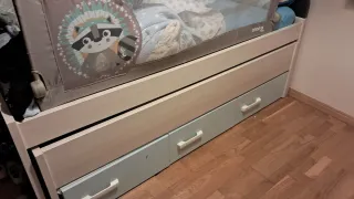 Cama nido con cajones