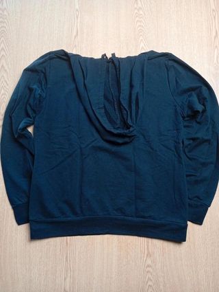 Sudadera fina negra unisex logo TikTok