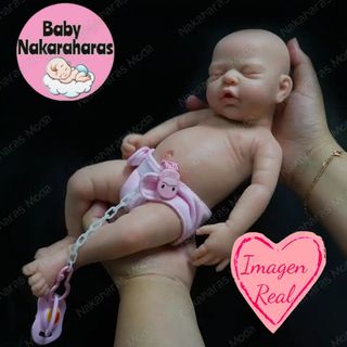 Muñeca bebé Reborn Silicona flexible