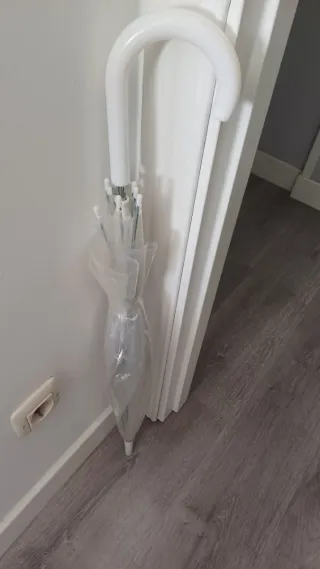 Paraguas transparente