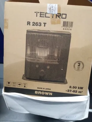 Estufa de parafina Tectro R 263 T