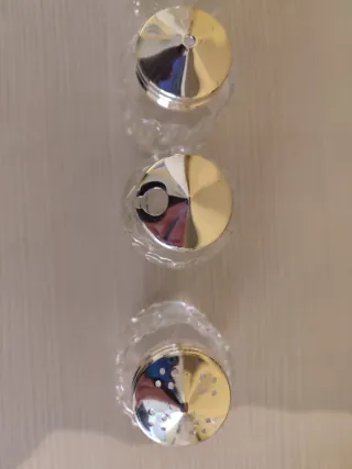 Especiero Mayell Plateado y Cristal