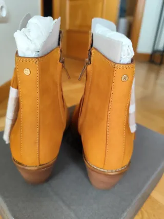 Botines de Piel Marrones marca Bronx