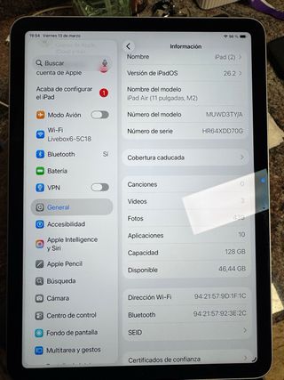 iPad Air 11 M2, 128G