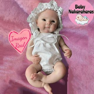Muñeca reborn bebé silicona flexible