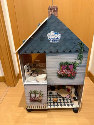 Casa de muñecas Play Tive con muñecos