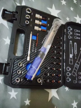 Llave dinamométrica 2-24 Nm + 33Pcs