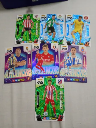 7 cromos Adrenalyn