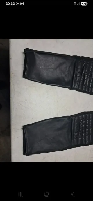Pantalón Moto Cuero Talla 40