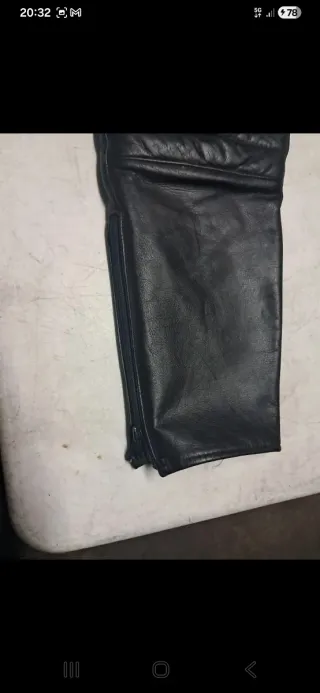 Pantalón Moto Cuero Talla 40