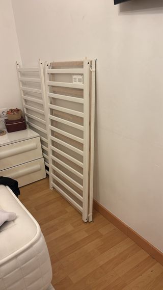 Cuna de madera blanca IKEA