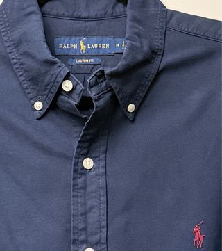 Camisa Polo Ralph Lauren Azul Hombre