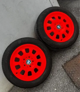 Llantas BMW R16 5x120 Naranjas