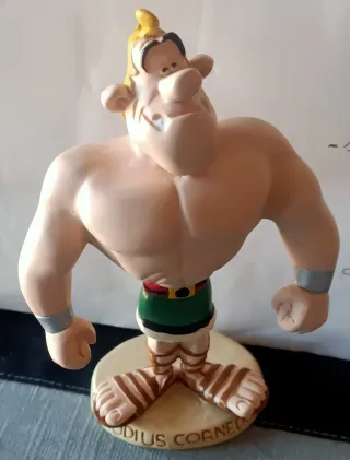 Figura resina Claudius Cornedurus Plastoy Astérix