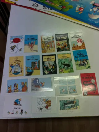 Postales Tintín Colección