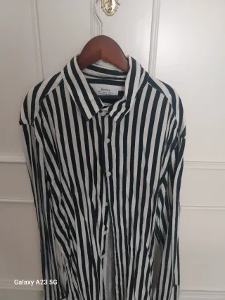 Camisa Bershka Rayas Talla S
