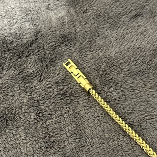 Pulsera Franco Oro Laminado Hombre