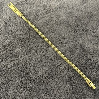 Pulsera Franco Oro Laminado Hombre