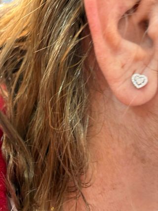 Pendientes Oro 18k Diamantes Naturales 0.30 Ct