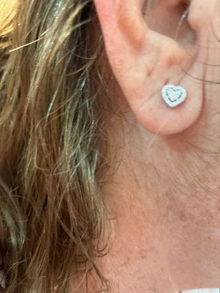 Pendientes Oro 18k Diamantes Naturales 0.30 Ct