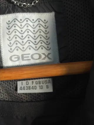 Chaqueta acolchada Geox gris