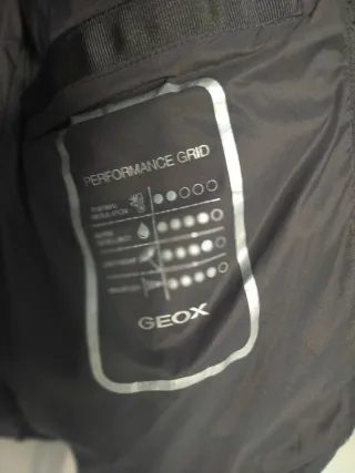 Chaqueta acolchada Geox gris