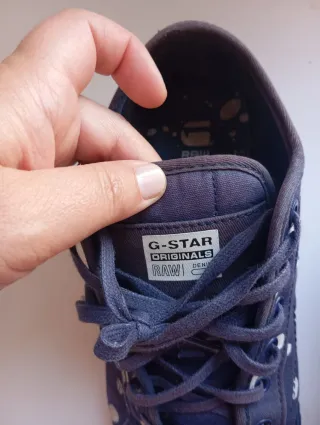 Zapatillas G-Star RAW tela azul marino