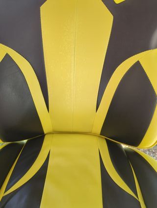 Silla Gamer Negra y Amarilla