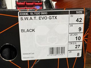 BOTAS TALLA 42 CRISPI S.W.A.T. EVO BLACK COD2