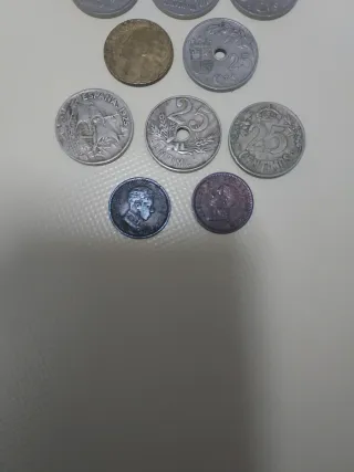 Monedas Alfonso XIII y II República
