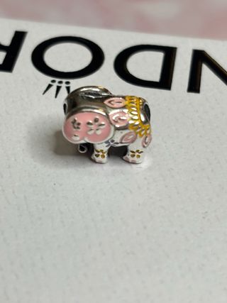 Pandora Set Pulsera, Anillo y Pendientes y charm