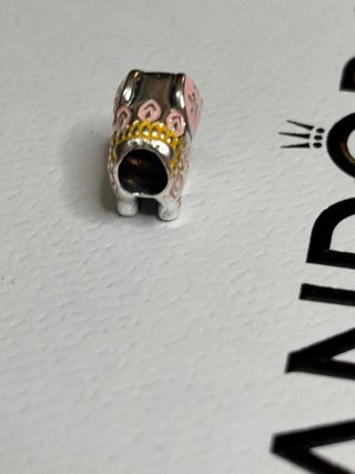 Pandora Set Pulsera, Anillo y Pendientes y charm