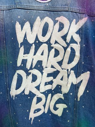 Chaqueta Jean diseñador Colombiana Talla M-L