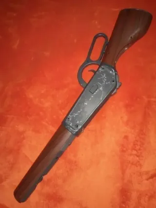 2 Rifles(imitación)NUEVOS con palanca,gatillo Wii