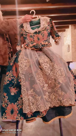 Vestido de Fallera de 10 años