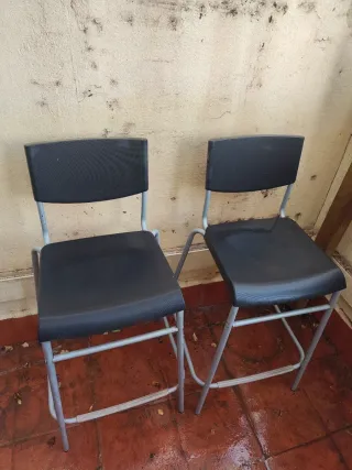 Taburetes Altos Ikea STIG (2 unidades)